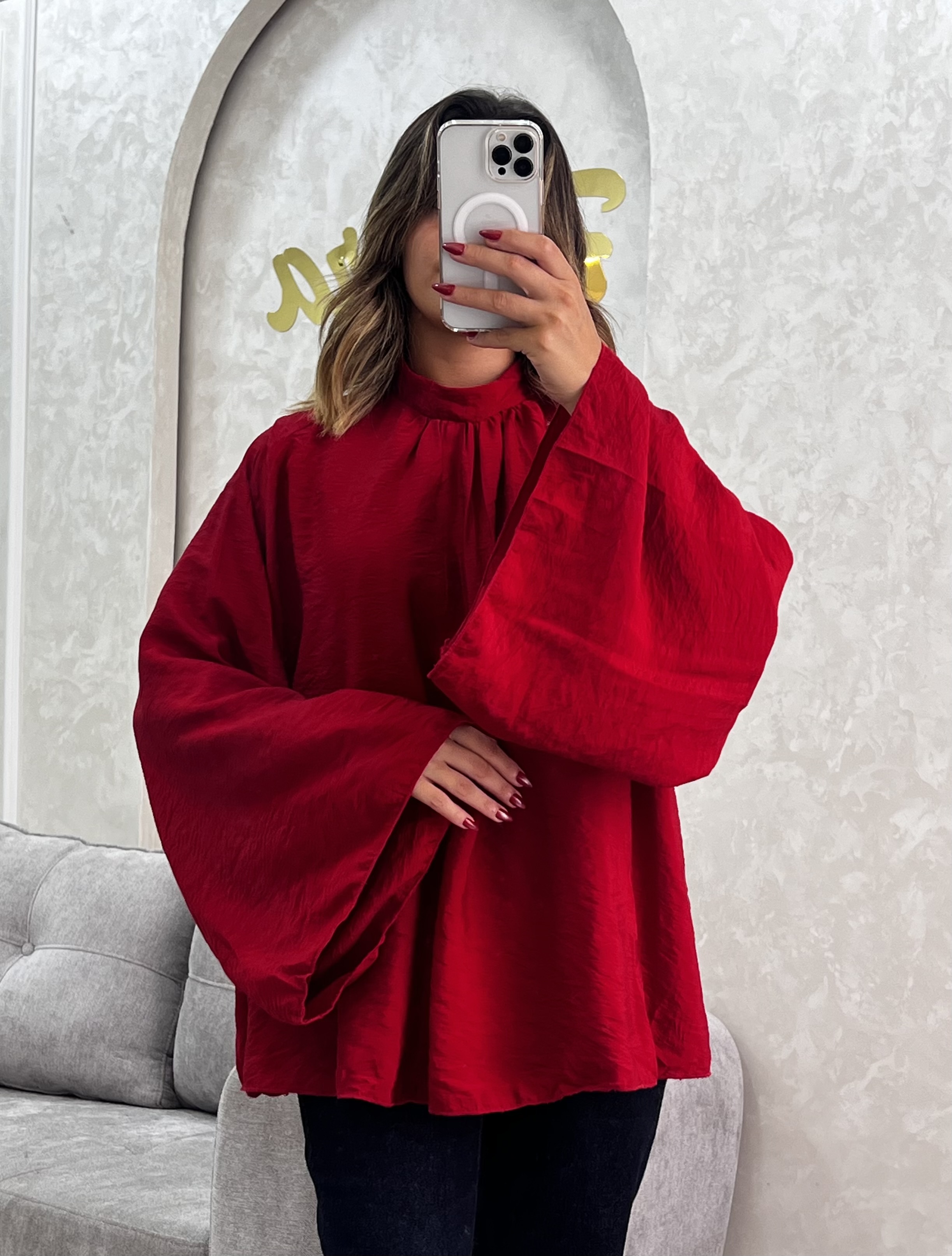Blouse papillon