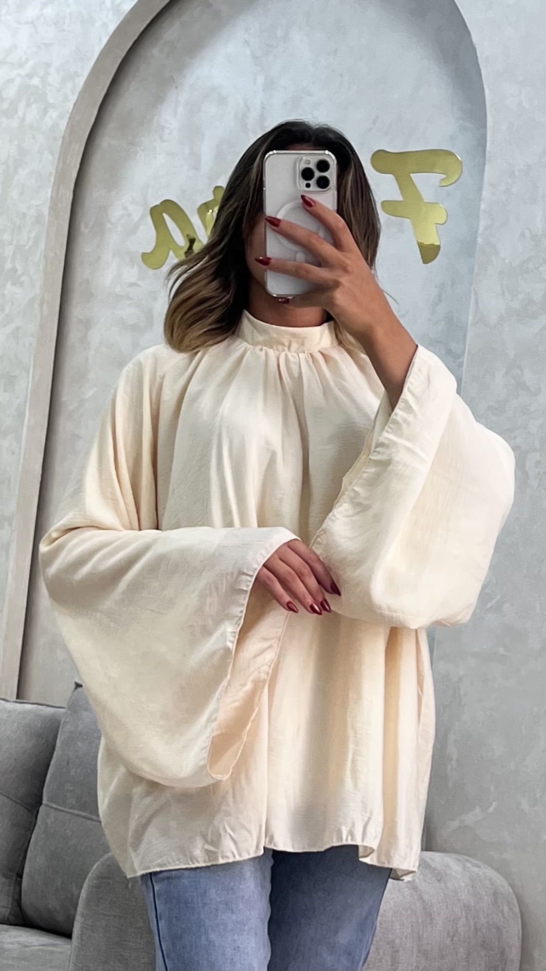 Blouse papillon