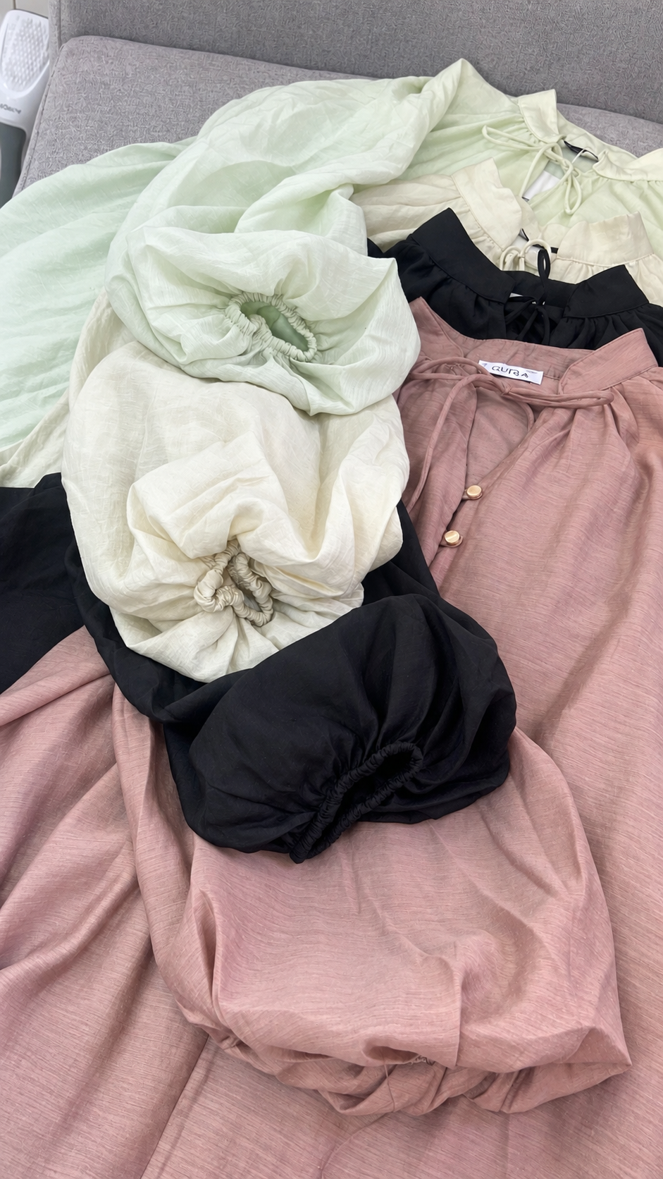 Chemise fluide à manches