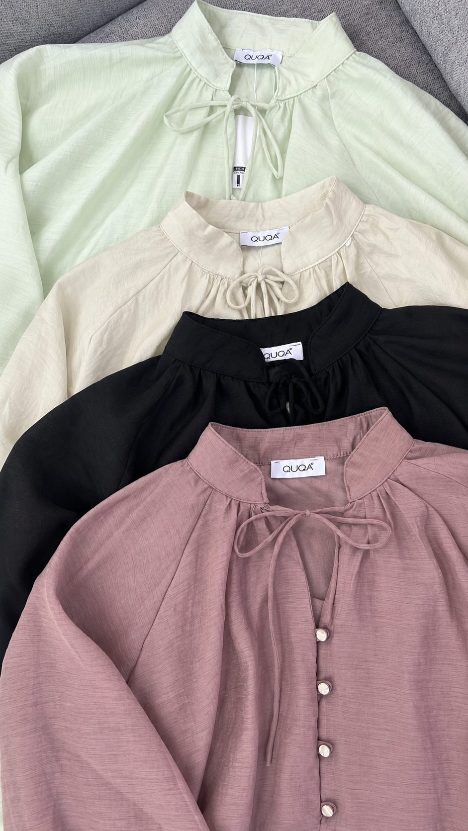 Chemise fluide à manches