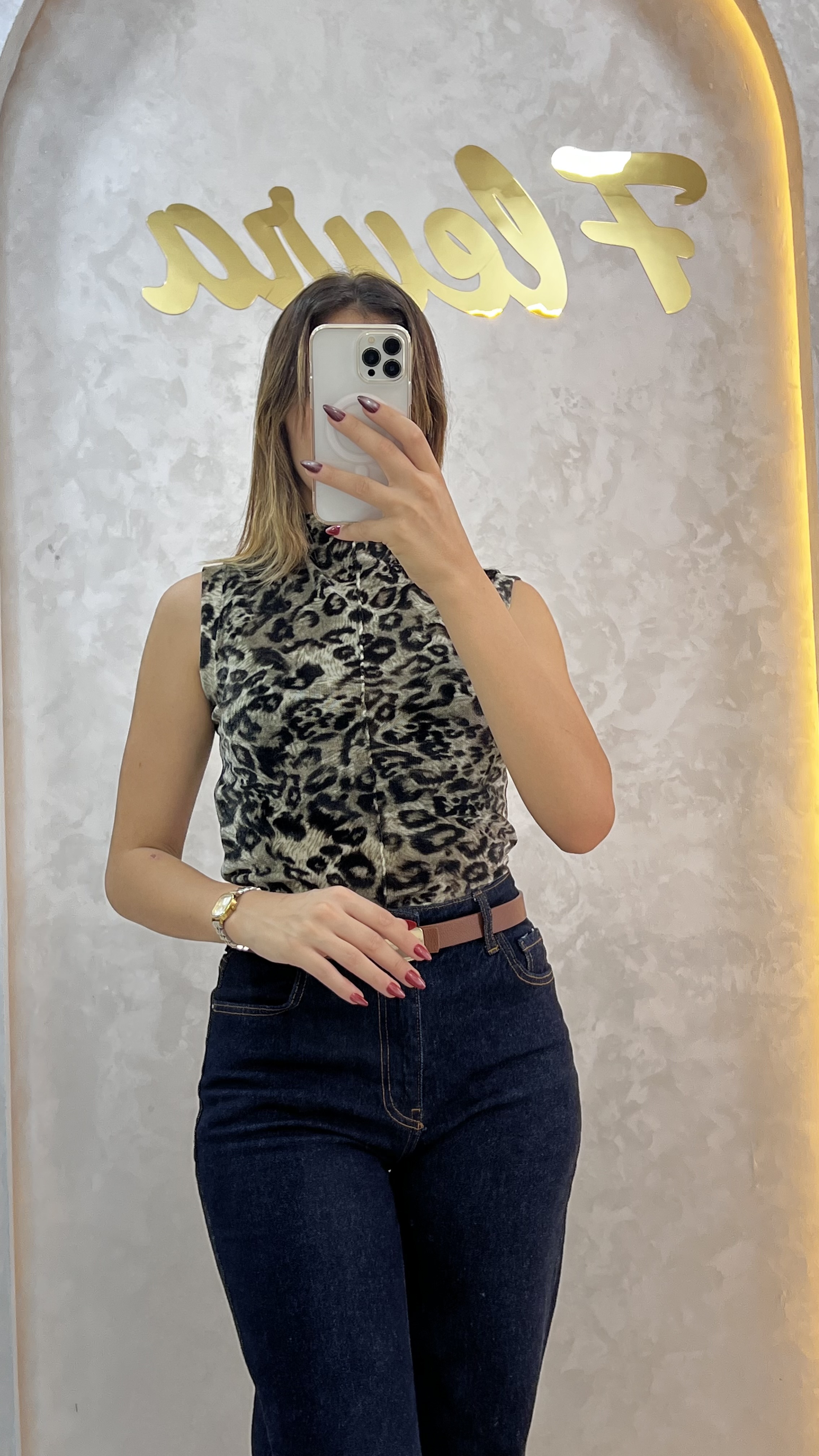 Crop top tiger